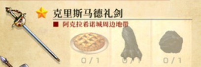 《神之天平》克里斯马德礼剑怎么合成