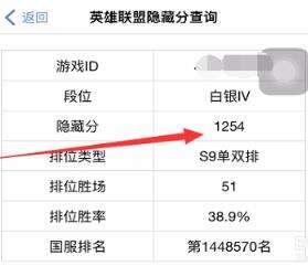 LOL英雄联盟的隐藏分怎么查?英雄联盟隐藏分