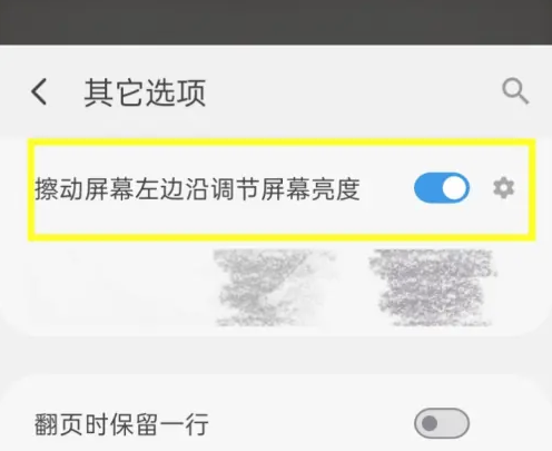 静读天下专业版设置 静读天下设置擦动屏幕左边沿调节屏幕亮度方法