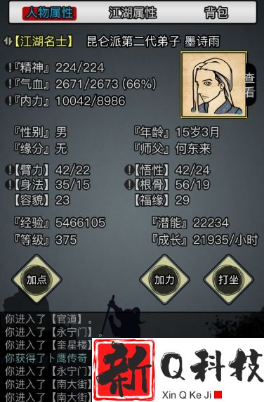 放置江湖一转怎么加点