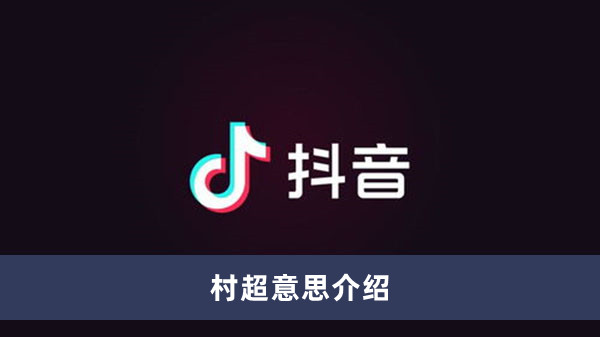 抖音村超意思介绍_村超是什么意思?