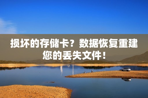 损坏的存储卡？数据恢复重建您的丢失文件！